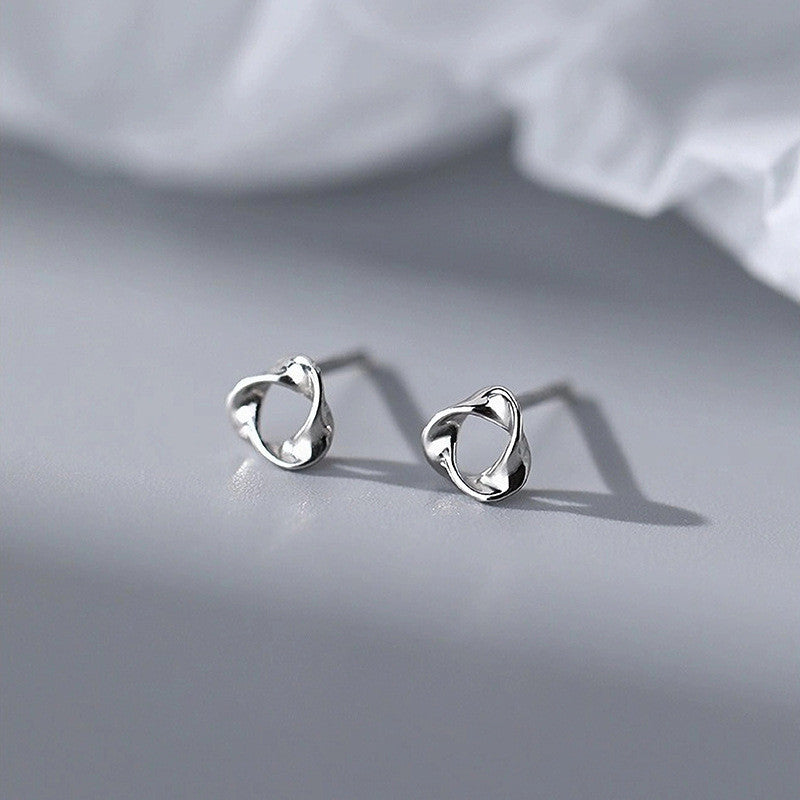 Elegant Stud Earrings For Women Earring Fashion Jewelry Accessories Gift Sliver Earring Piercing Ear