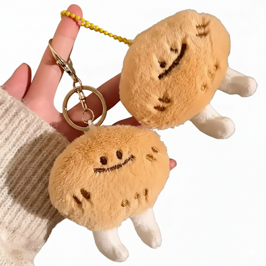 Elegant Patato Plush Doll Charm Stress Reliever Fun Toys Keychain Stuff Toys Fashion Gift Pop