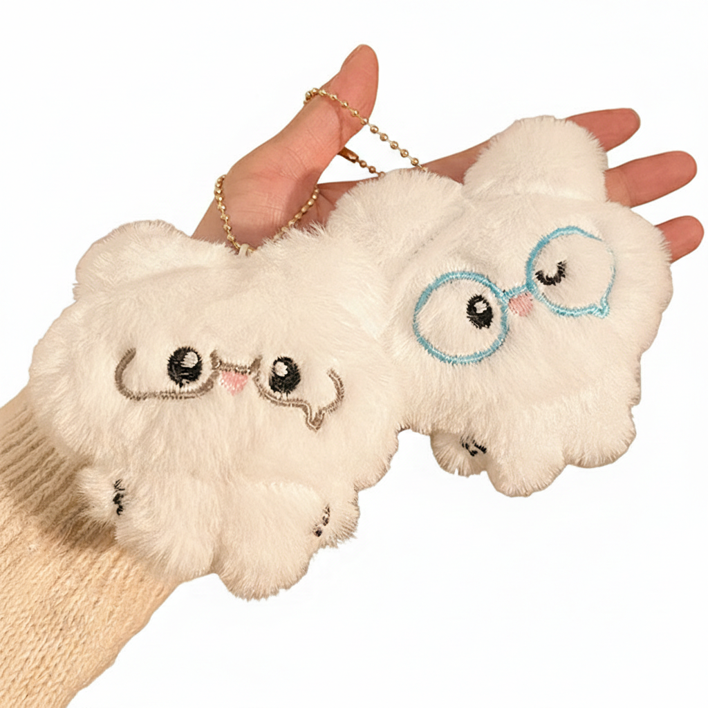 Elegant Rabbit Plush Doll Pet Toy Stress Reliever Fun Toys Keychain Stuff Toys Fashion Gift Pop Kids