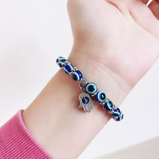 Evil Eye Bracelet For Woman Live Lucky Charm Beads Couple Bracelet Fashion Jewelry Christmas Gift
