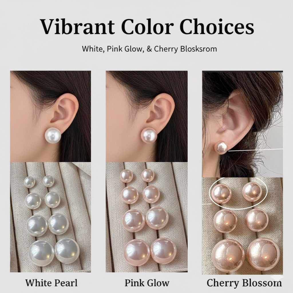 Elegant Pearl earrings For Women Fashion Stud Earrings Gold Plated Earring Jewelry Accessories