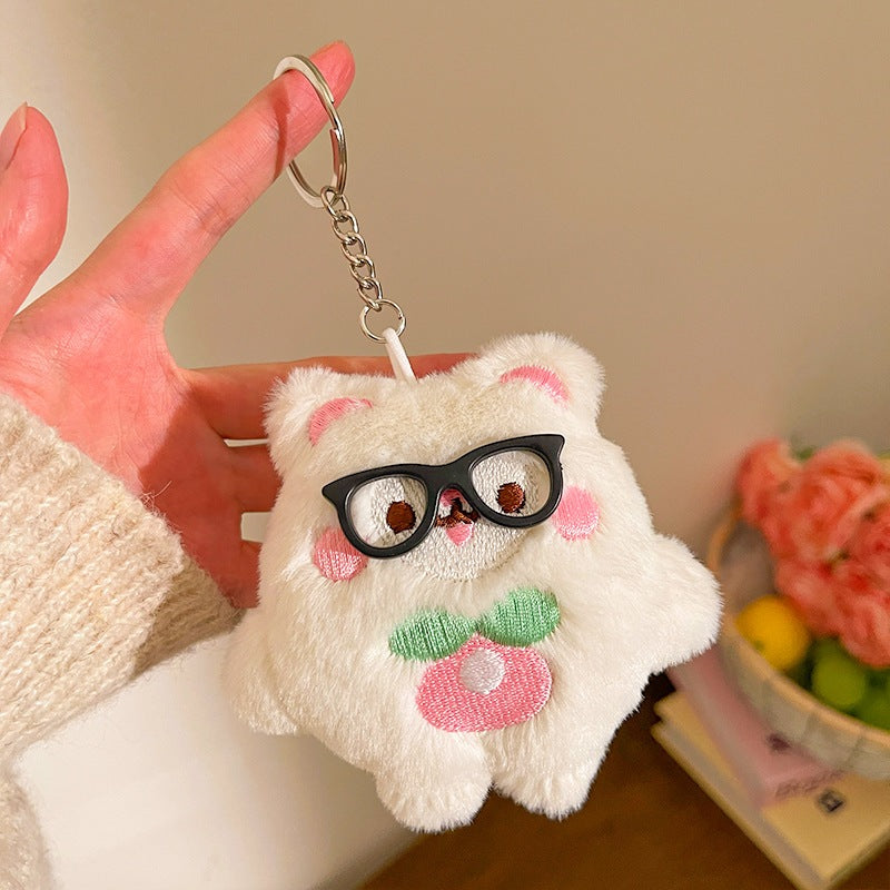 Elegant Animal Plush Doll Pet Toy Stress Reliever Fun Toys Keychain Stuff Toys Fashion Gift Pop Kids