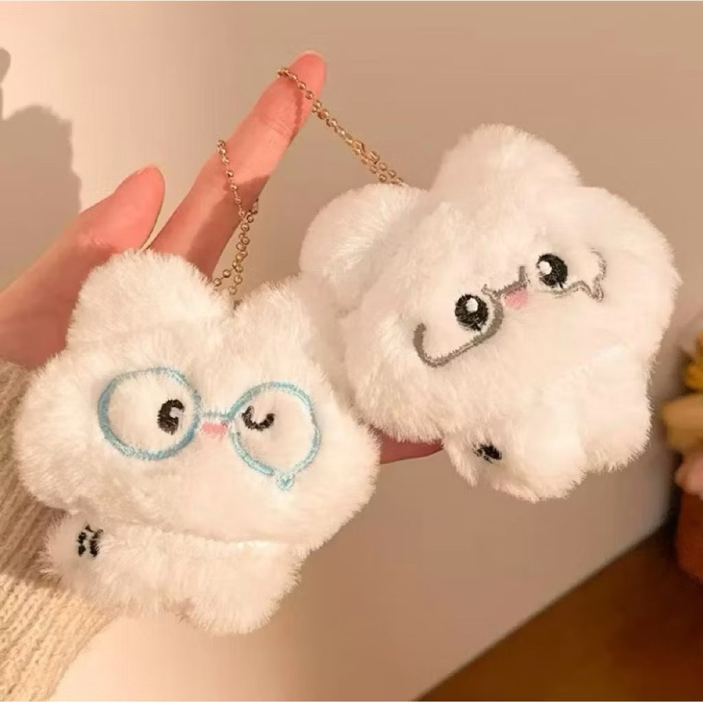 Elegant Rabbit Plush Doll Pet Toy Stress Reliever Fun Toys Keychain Stuff Toys Fashion Gift Pop Kids