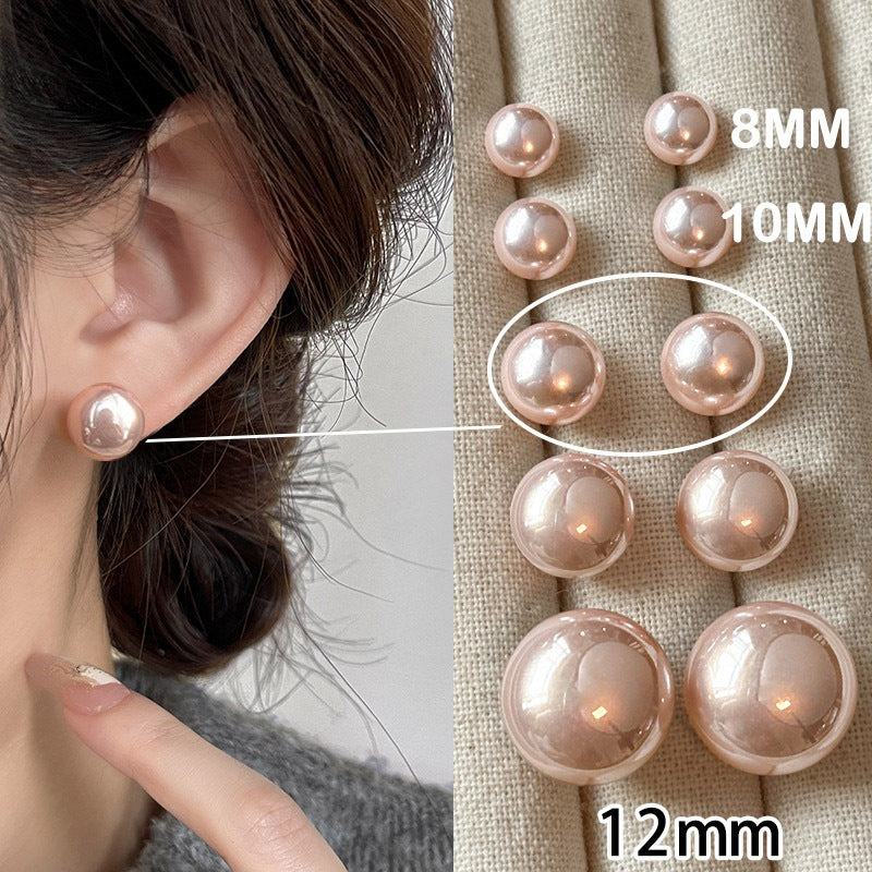 Elegant Pearl earrings For Women Fashion Stud Earrings Gold Plated Earring Jewelry Accessories