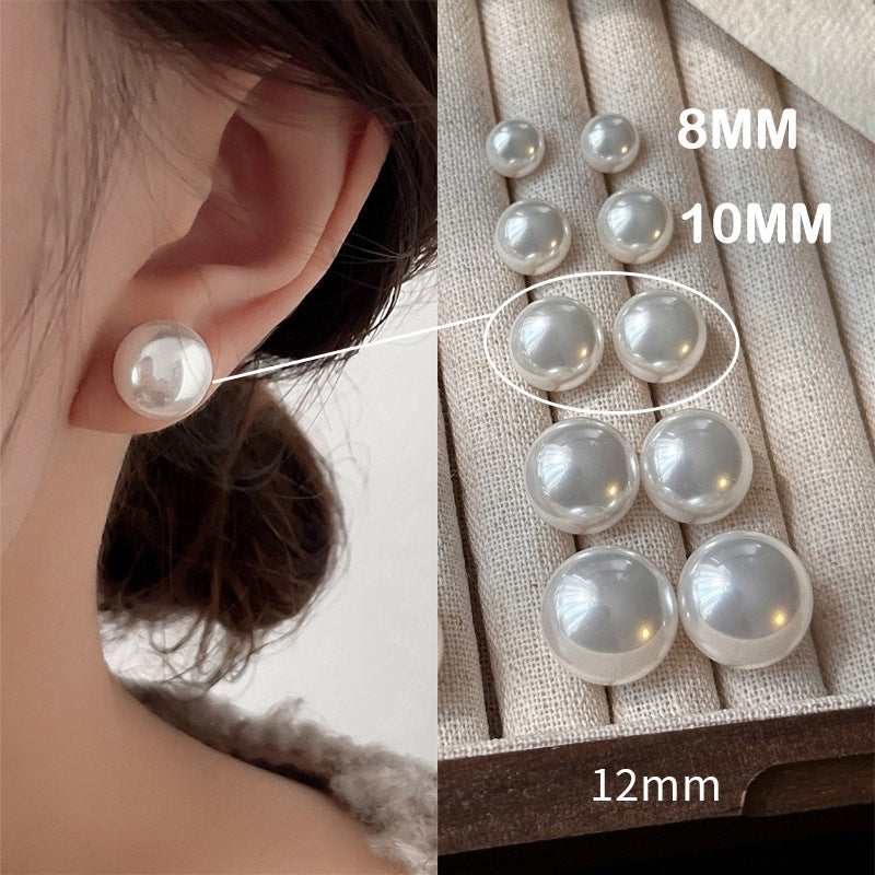 Elegant Pearl earrings For Women Fashion Stud Earrings Gold Plated Earring Jewelry Accessories