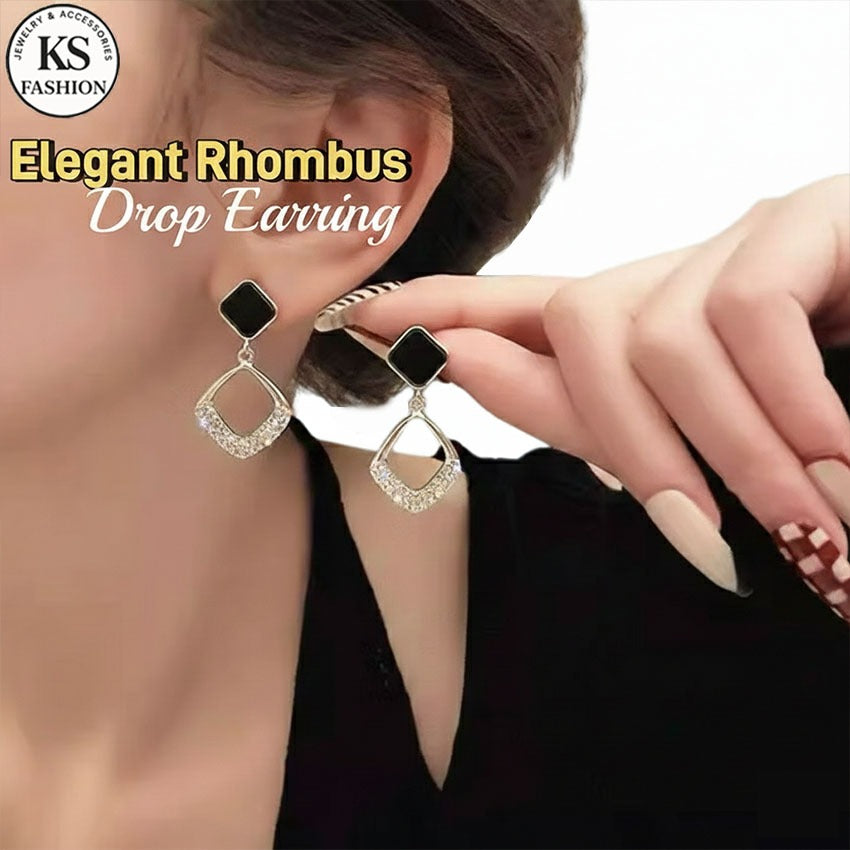 Elegant geometric Drop Earrings for women silver Earrings Stud Ear Fashion Jewelry Accessories Gift