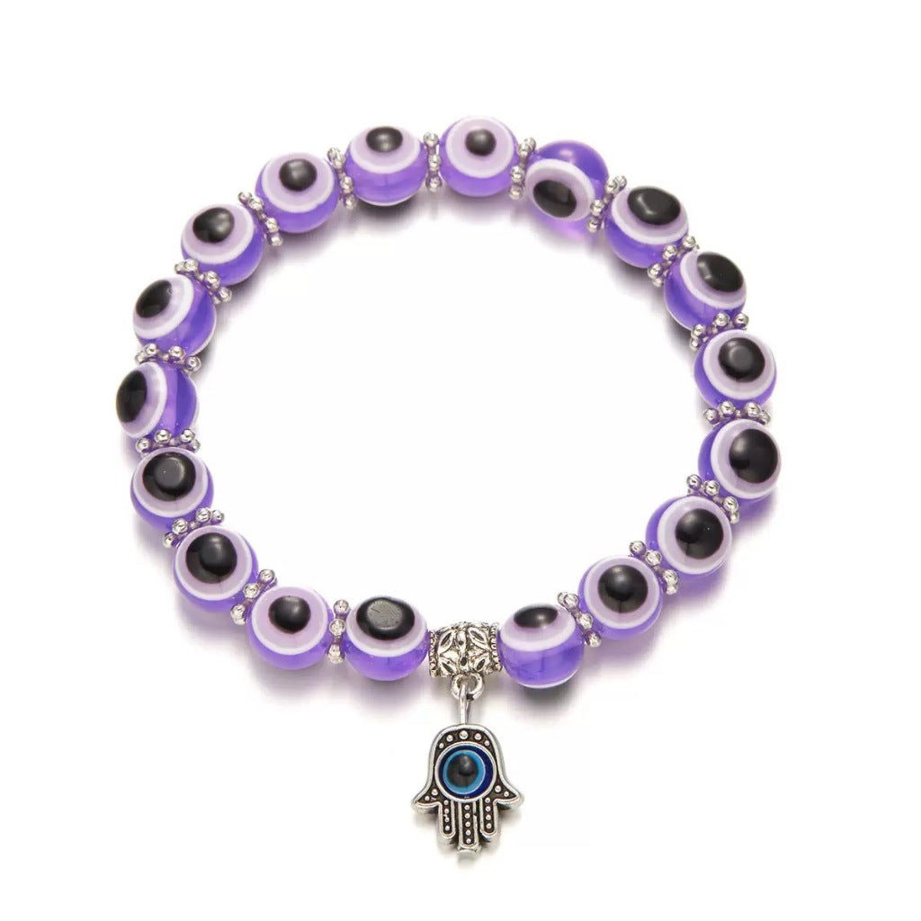 Evil Eye Bracelet For Woman Live Lucky Charm Beads Couple Bracelet Fashion Jewelry Christmas Gift