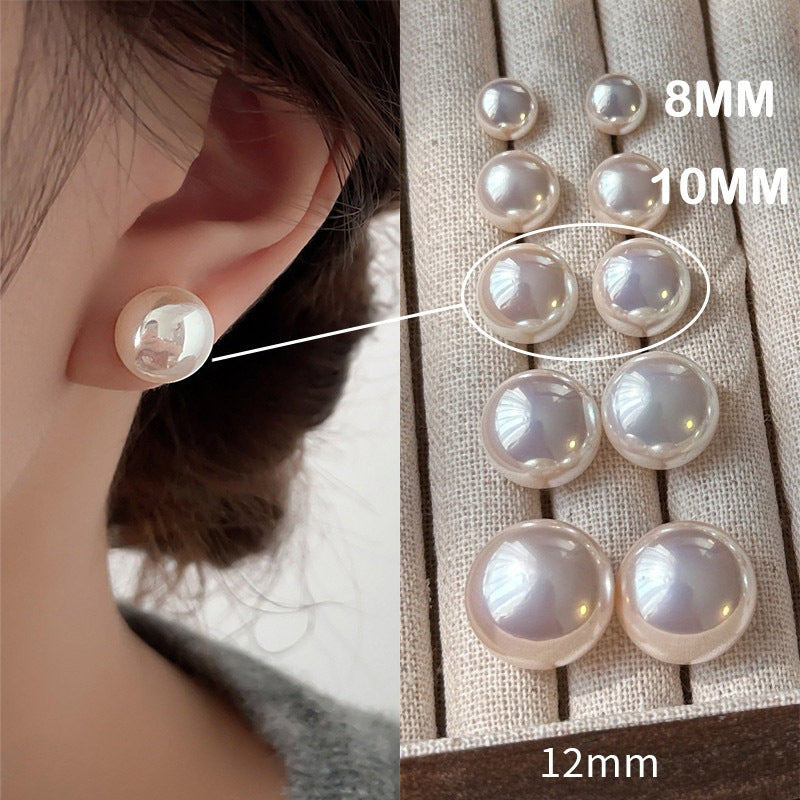 Elegant Pearl earrings For Women Fashion Stud Earrings Gold Plated Earring Jewelry Accessories