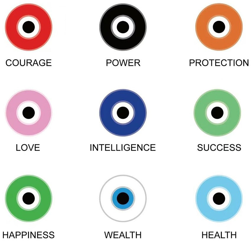 Evil Eye Bracelet For Woman Live Lucky Charm Beads Couple Bracelet Fashion Jewelry Christmas Gift