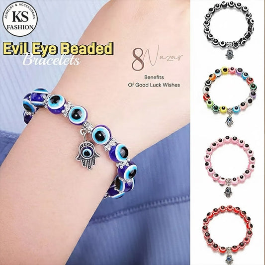 Evil Eye Bracelet For Woman Live Lucky Charm Beads Couple Bracelet Fashion Jewelry Christmas Gift