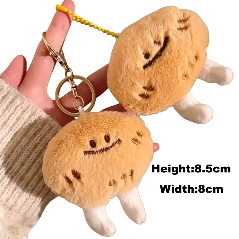 Elegant Patato Plush Doll Charm Stress Reliever Fun Toys Keychain Stuff Toys Fashion Gift Pop
