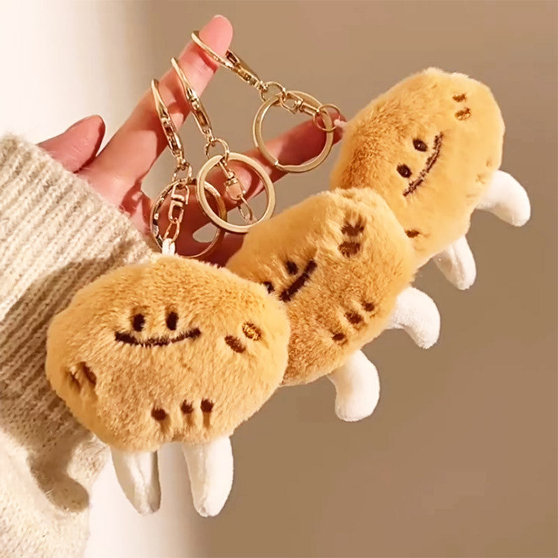Elegant Patato Plush Doll Charm Stress Reliever Fun Toys Keychain Stuff Toys Fashion Gift Pop