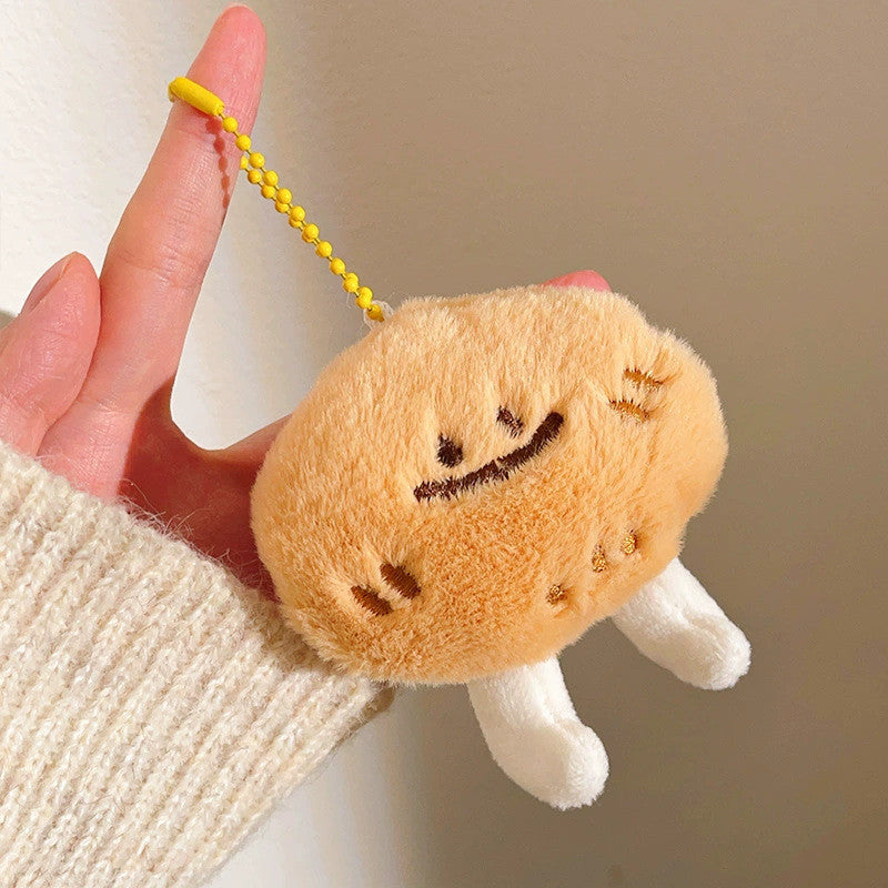 Elegant Patato Plush Doll Charm Stress Reliever Fun Toys Keychain Stuff Toys Fashion Gift Pop