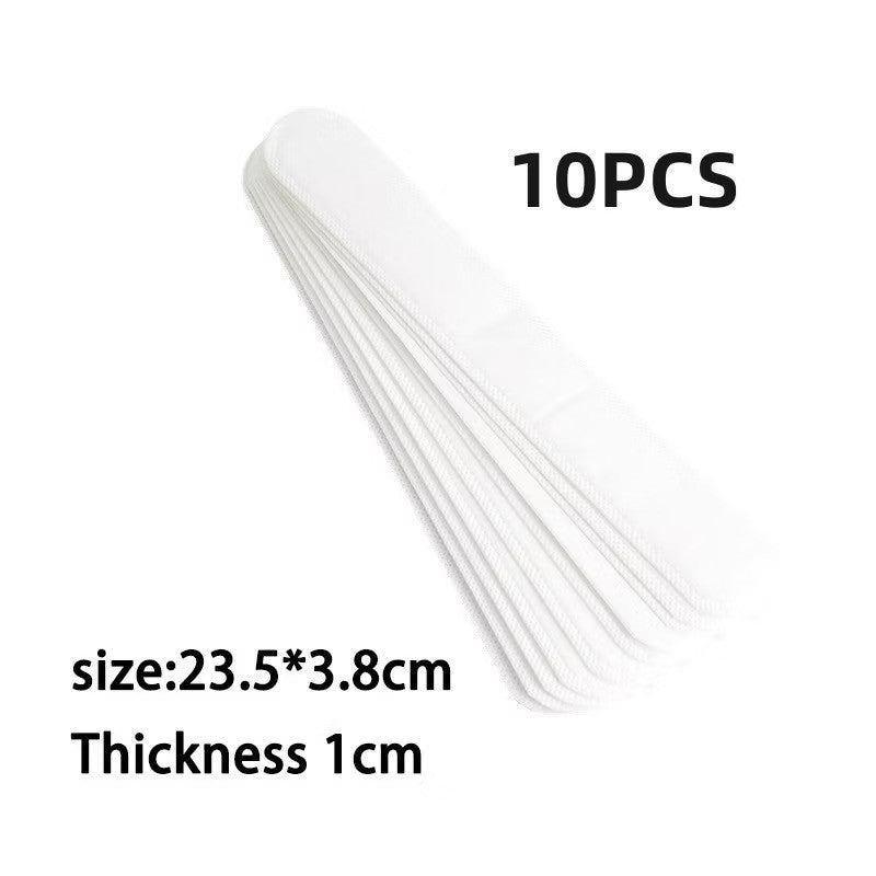 10Pcs Cap Liner Sweat Stickers Absorbent Strip Neck Liner Pads Disposable Hat Cap Anti Sweat Sticker