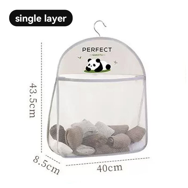 Underwear Socks Storage Organizer Hanging Bag Wardrobe Wall Bathroom Dormitory Storage Artifact