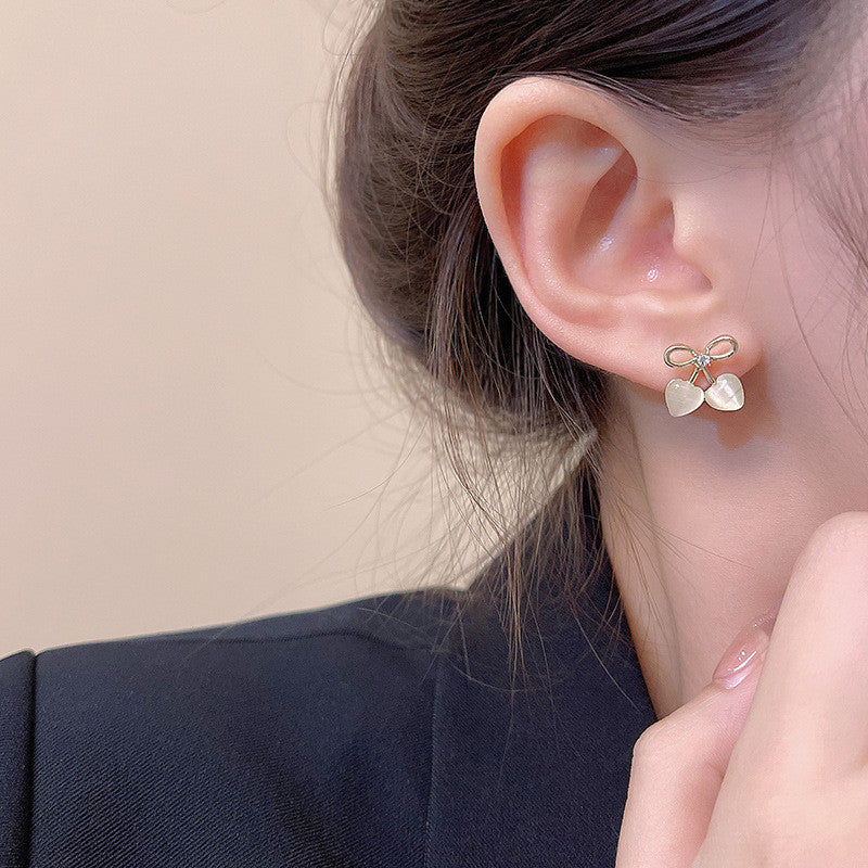 Elegant Piercing Earrings Zircon Drop Earrings for Women Stud Earings  Fashion Jewelry Accessories