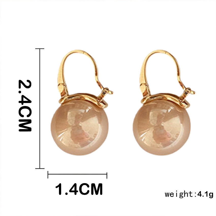 Fashion Pearl Earrings  for women Drop Earrings gold plated Piercing Earrings accessories jewelry