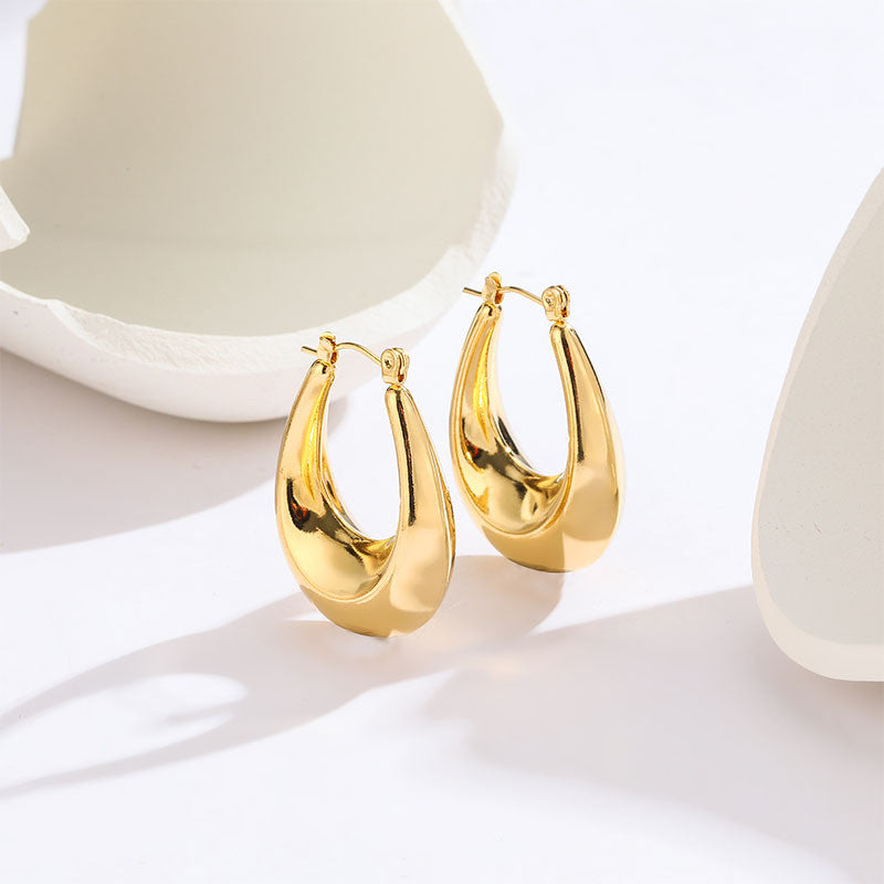 Elegant Water Drop  Earrings For Women Fashion Jewelry Accessories ear piercing Silver Earrings Gift