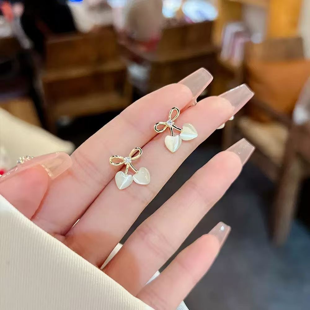 Elegant Piercing Earrings Zircon Drop Earrings for Women Stud Earings  Fashion Jewelry Accessories