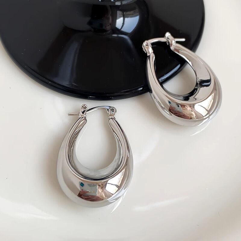 Elegant Water Drop  Earrings For Women Fashion Jewelry Accessories ear piercing Silver Earrings Gift
