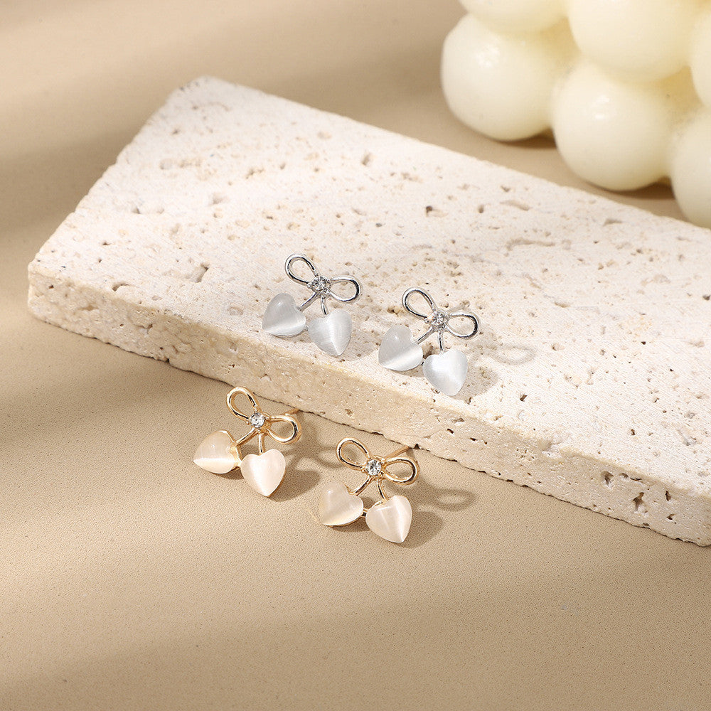 Elegant Piercing Earrings Zircon Drop Earrings for Women Stud Earings  Fashion Jewelry Accessories