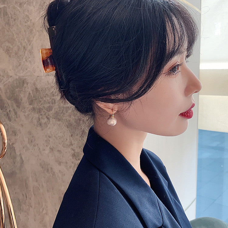 Fashion Pearl Earrings  for women Drop Earrings gold plated Piercing Earrings accessories jewelry