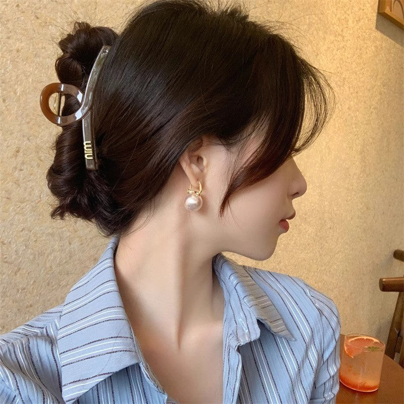 Fashion Pearl Earrings  for women Drop Earrings gold plated Piercing Earrings accessories jewelry