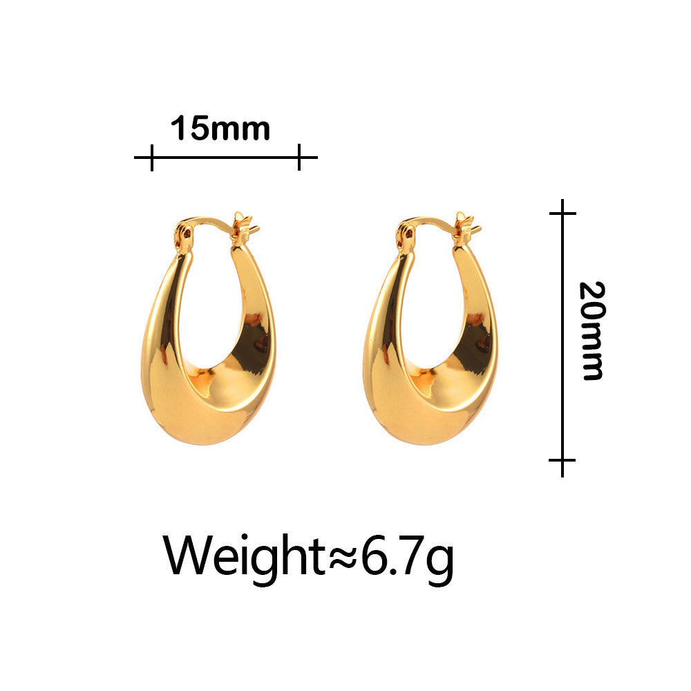 Elegant Water Drop  Earrings For Women Fashion Jewelry Accessories ear piercing Silver Earrings Gift