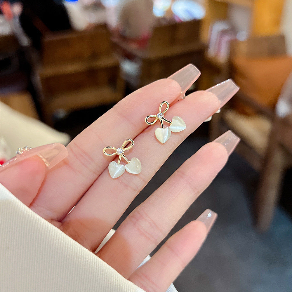 Elegant Piercing Earrings Zircon Drop Earrings for Women Stud Earings  Fashion Jewelry Accessories