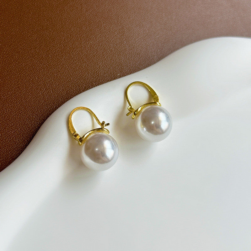 Fashion Pearl Earrings  for women Drop Earrings gold plated Piercing Earrings accessories jewelry