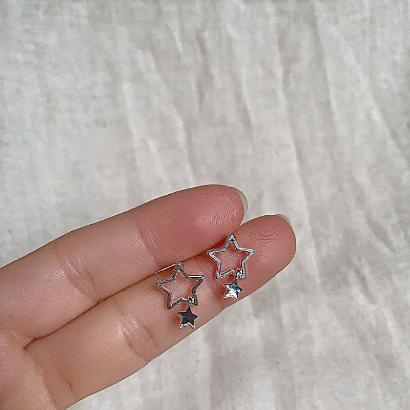 Elegant Stud Earrings For Women Earring Fashion Jewelry Accessories Gift Sliver Earring Piercing Ear