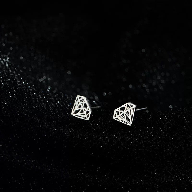 Elegant Stud Earrings For Women Earring Fashion Jewelry Accessories Gift Sliver Earring Piercing Ear