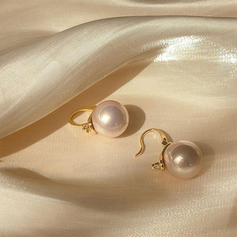 Fashion Pearl Earrings  for women Drop Earrings gold plated Piercing Earrings accessories jewelry