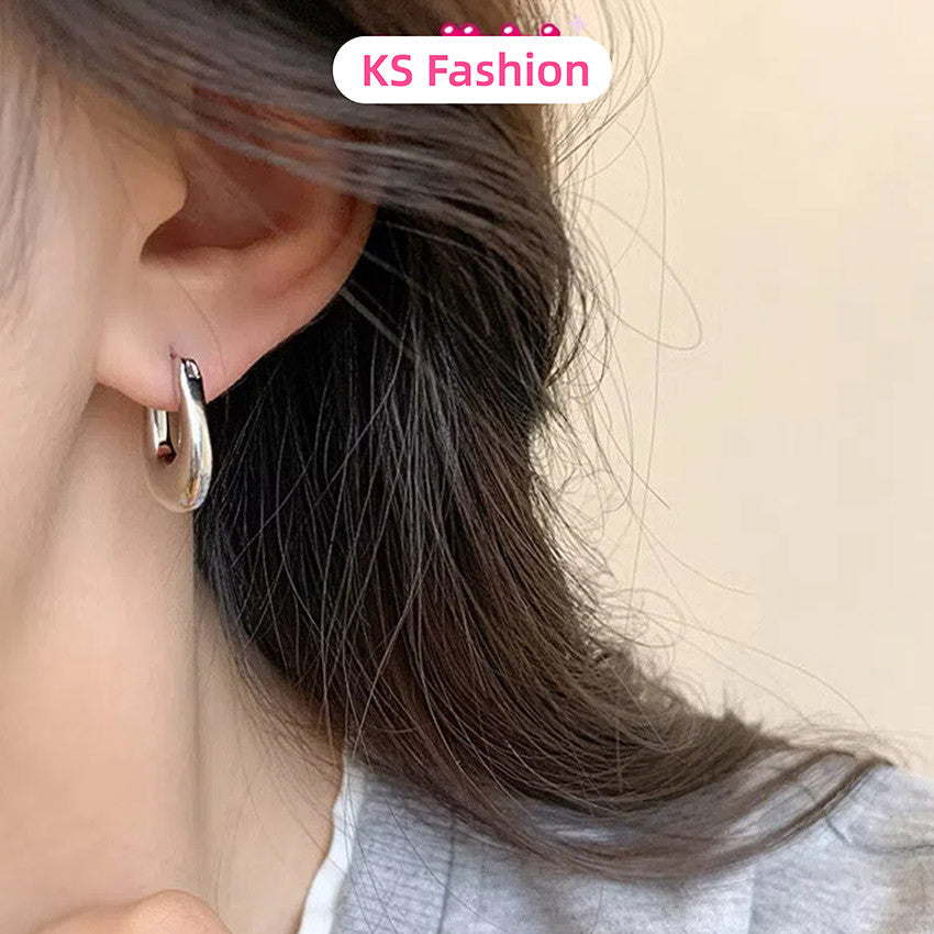 Elegant Water Drop  Earrings For Women Fashion Jewelry Accessories ear piercing Silver Earrings Gift