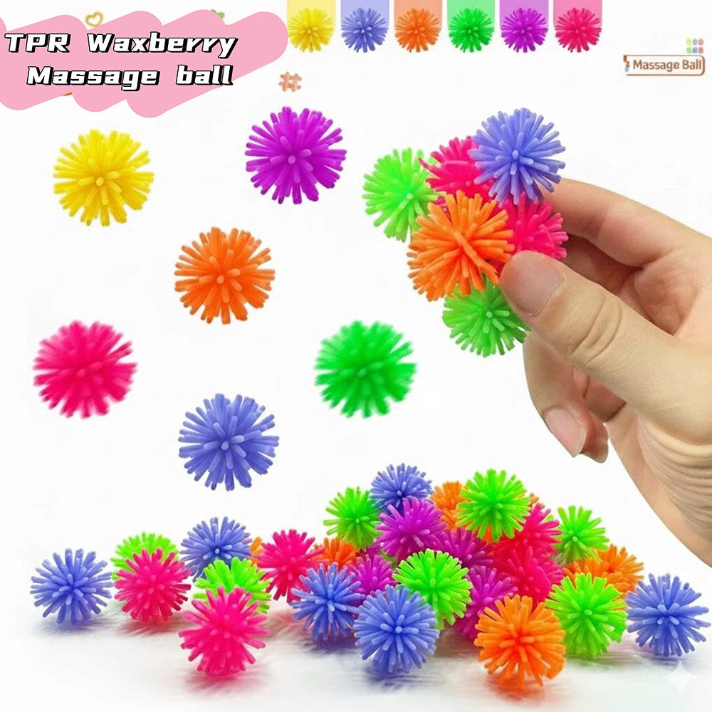 Fashion Massage Ball Fidget Toys Stress Reliever Relaxing Relief Accessories Christmas Gift Fun Toy