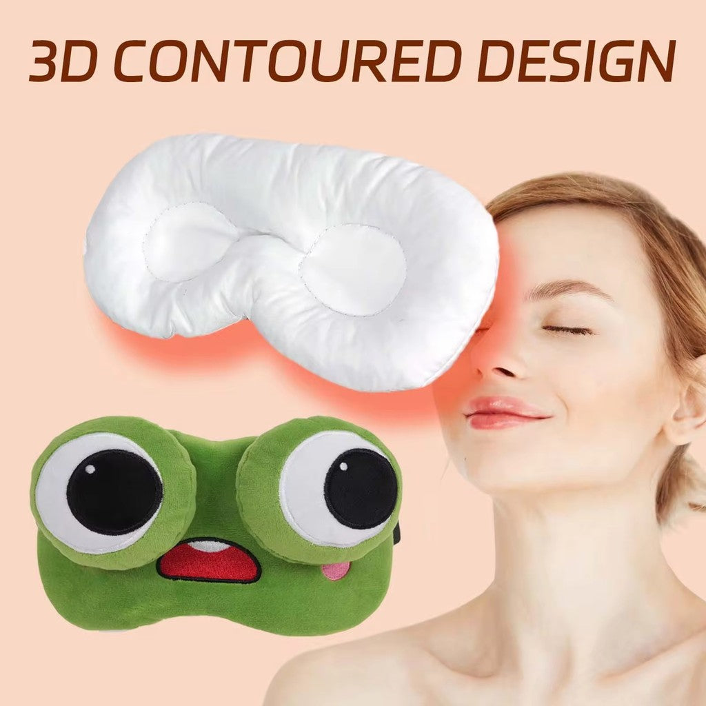 Frog Sleep Mask For Eye Mask For Sleeping with cooling Women Fashion For Travel Office Rest Gift