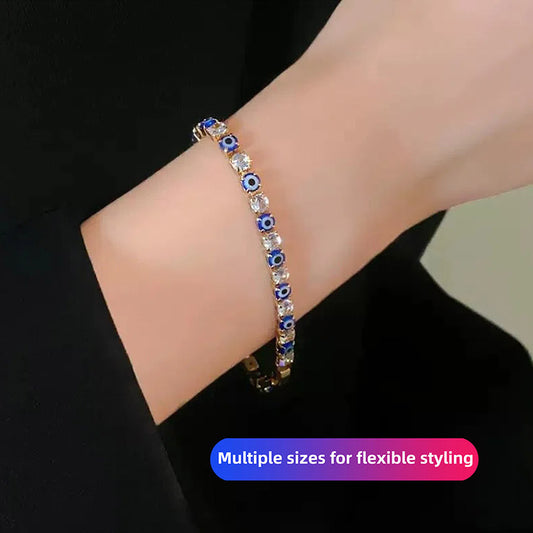 Evil Eye Bracelet For Women Men Zircon Lucky Charm Fashion Bracelets Bead Jewelry Accessories Gift