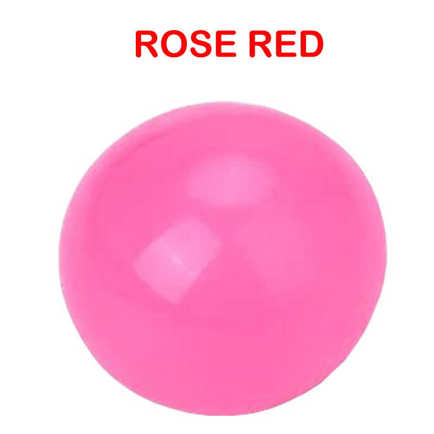 Luminous Sticky Ball Stress Relief  Reliever Toys Jelly Cat Feet  Pop Fun Christmas Gift Kids Toy