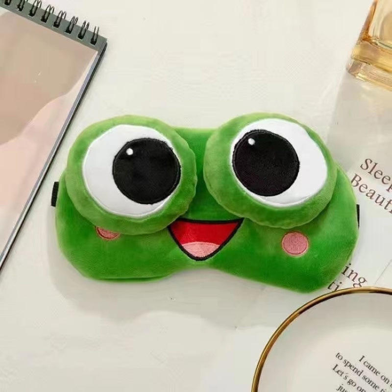 Frog Sleep Mask For Eye Mask For Sleeping with cooling Women Fashion For Travel Office Rest Gift