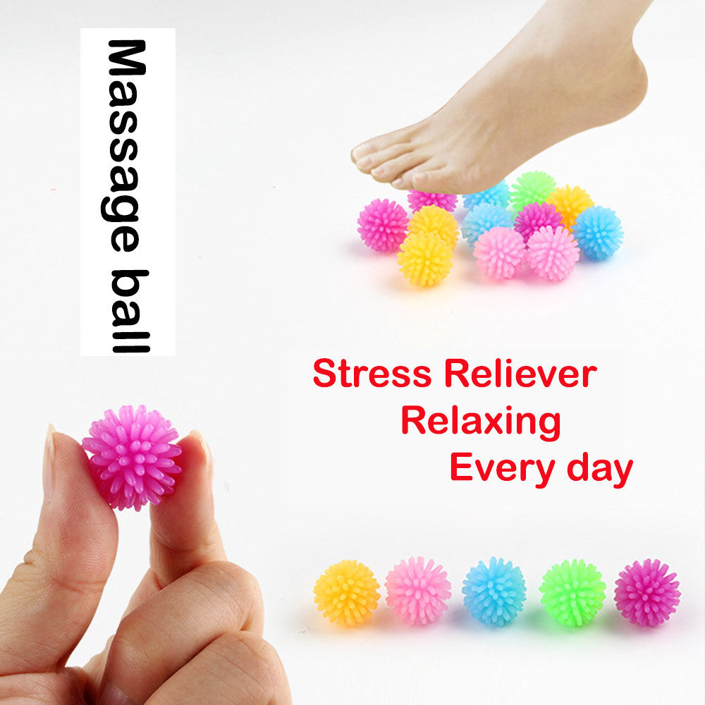 Fashion Massage Ball Fidget Toys Stress Reliever Relaxing Relief Accessories Christmas Gift Fun Toy