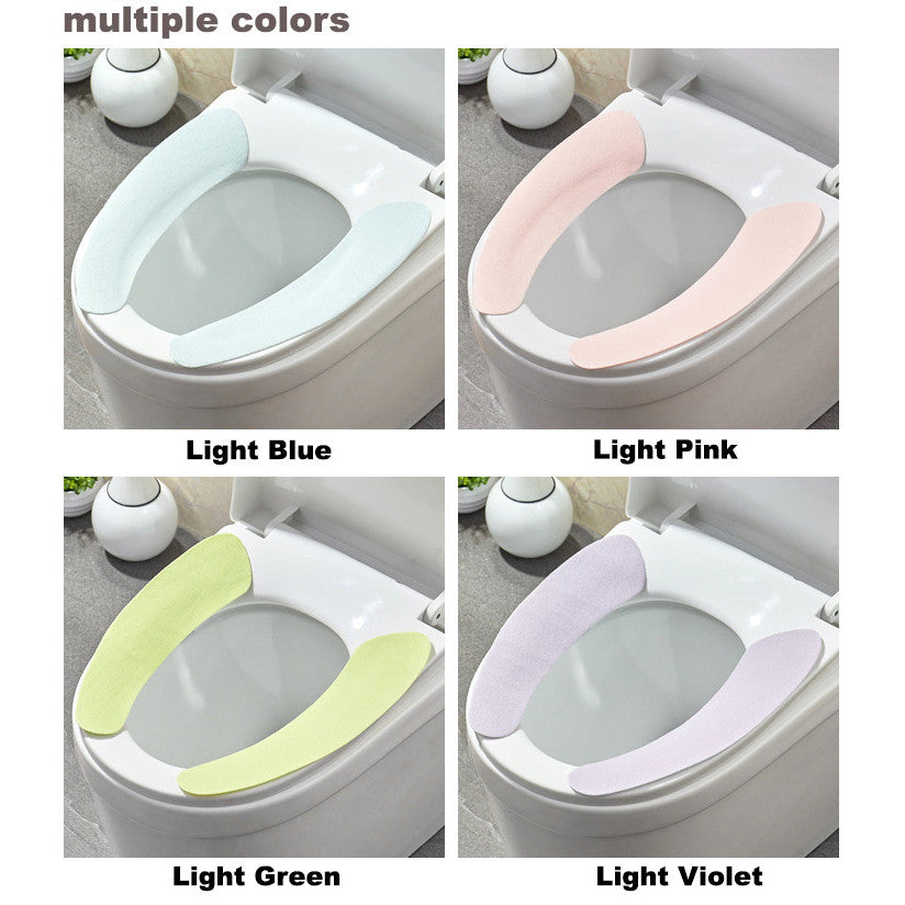 Adhesive Toilet Seat Toilet Cover Waterproof Toilet Stickers Toilet Set Toilet Seat Household Decor