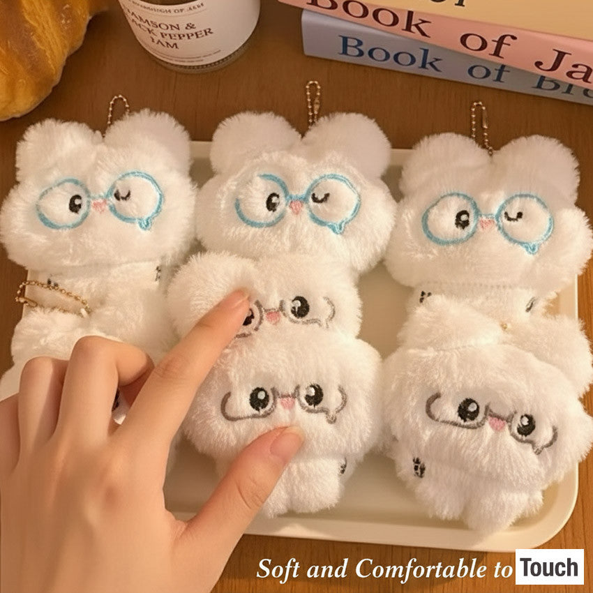Elegant Rabbit Plush Doll Pet Toy Stress Reliever Fun Toys Keychain Stuff Toys Fashion Gift Pop Kids